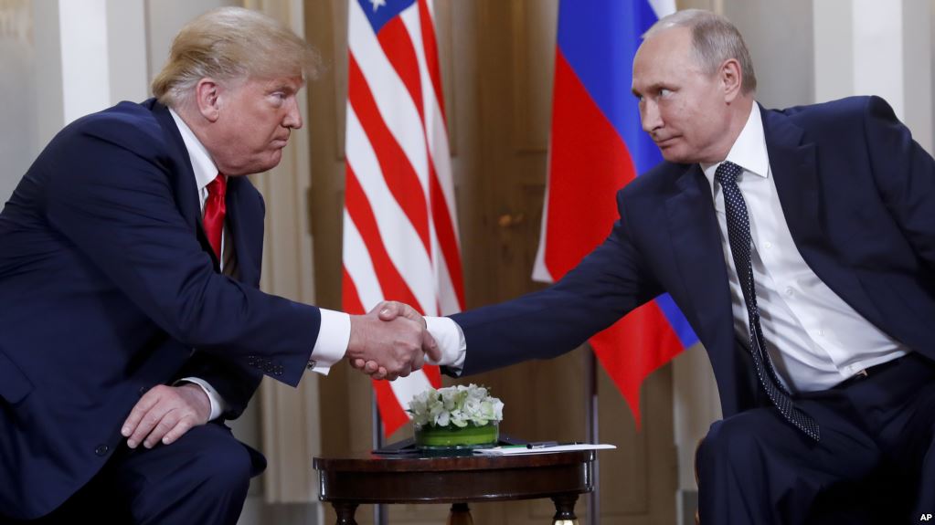  Serok Trump, Putin Vedixwîne Washingtonê